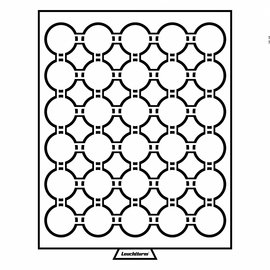 Leuchtturm muntenbox MB GRIPS 33 mm - 30 vakken