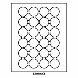 Leuchtturm muntenbox MB CAPS 34 & 35 mm - 24 vakken