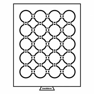 Leuchtturm muntenbox MB GRIPS 41 mm - 20 vakken
