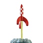 moulinsart Tintin Icons - The rocket of Calculus during lift-off