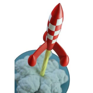 moulinsart Kuifje Iconen - De raket van Zonnebloem bij het opstijgen