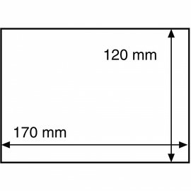 Leuchtturm glasheldere hoezen HP30 170x120 mm - 50 stuks