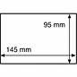 Leuchtturm glasheldere hoezen HP10 145x95 mm - 50 stuks