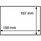 Leuchtturm Glasklare Schutzhüllen HP20 150x107 mm - 50 Stück