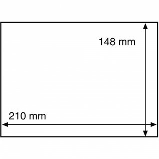 Leuchtturm glasheldere hoezen HP60 210x148 mm - 50 stuks