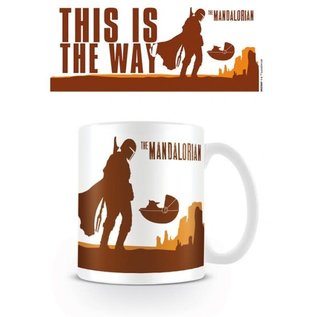 Pyramid Star Wars The Mandalorian mok - This is the Way