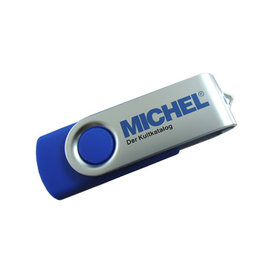 Michel USB stick with yearly set Rundschau