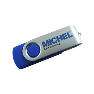 Michel USB stick with yearly set Rundschau