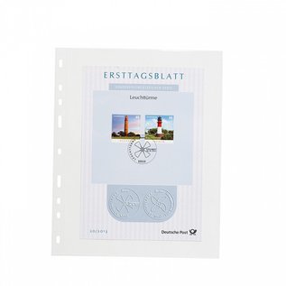 Leuchtturm plastic pockets Optima Easy 1 C - set of 50