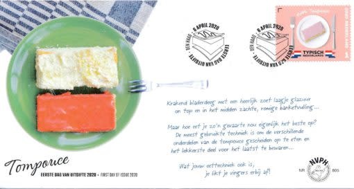 Nederland Fdc 805 Typisch Nederland Tompouce Collectura