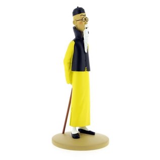 moulinsart Tintin statue - Wang Chen-Yee introduces himself