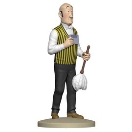 moulinsart Tintin statue - Nestor with feather duster