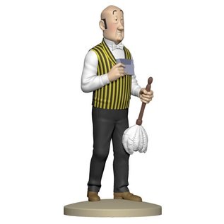 moulinsart Tintin statue - Nestor with feather duster