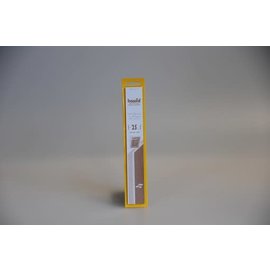 Hawid klemstroken 25 mm zwart - 25 stuks