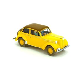 moulinsart Tintin car -  The Opel Olympia cabriolet from King Ottokar Sceptre