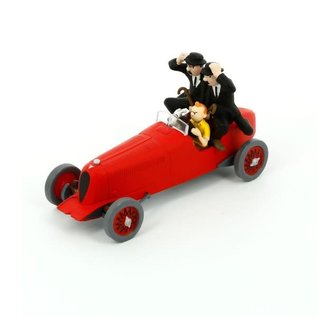 moulinsart Tintin model car - The red racing car from The Cigars of the Pharao