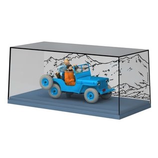 moulinsart Tim und Struppi Auto 1:24 #04 Der blaue Jeep