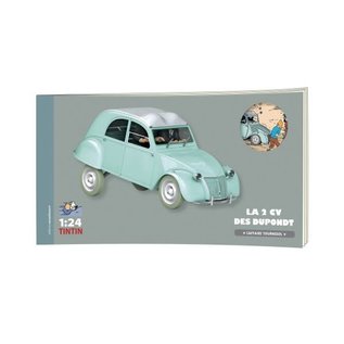 moulinsart Tintin car 1:24 #08 The Thom(p)son's 2CV