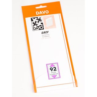 Davo stamp mounts Easy transparant T92 215 x 96 mm - set of 10