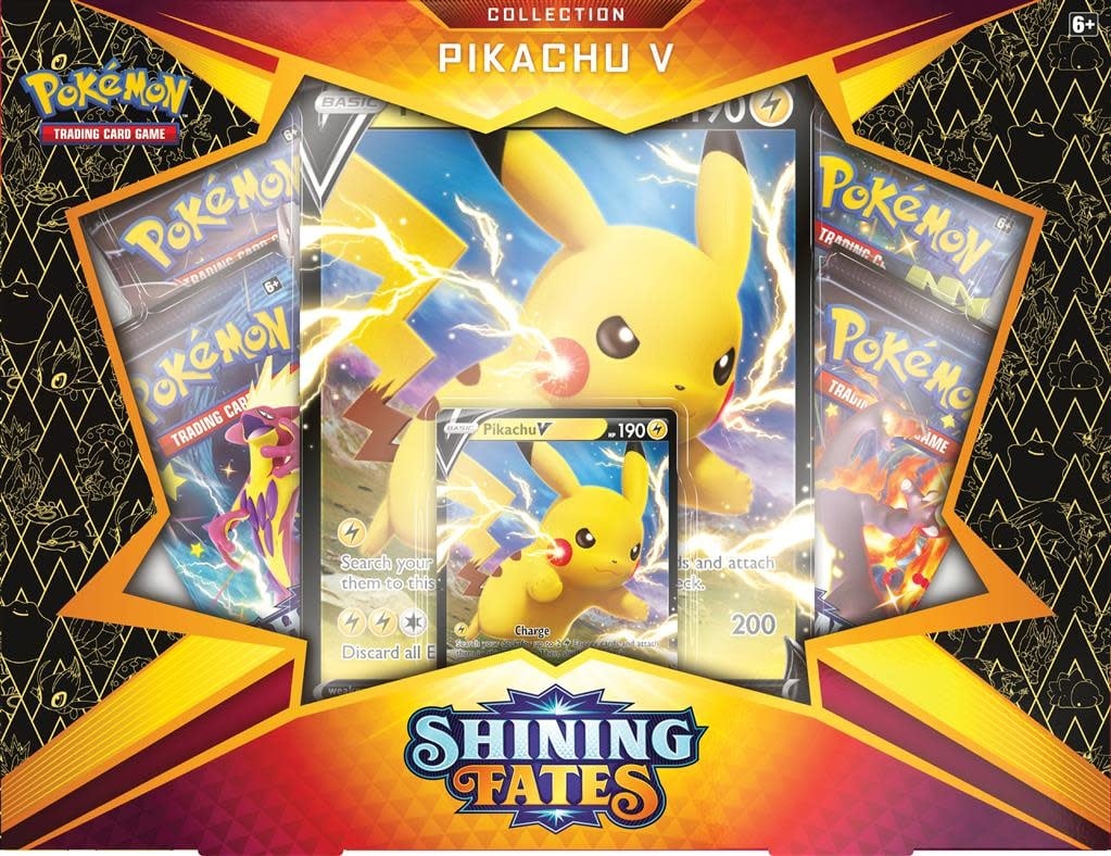 Pokemon Shining Fates Pikachu V Box Collectura