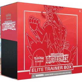 The Pokemon Company Pokémon Sword & Shield Battle Styles Elite Trainer Box Rot