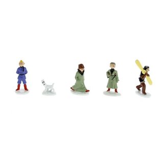 moulinsart Set Minifiguren Tim im Lande der Sowjets