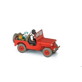 moulinsart Tintin car 1:24 #06 The Red Jeep