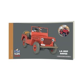 moulinsart Tim und Struppi Auto 1:24 #06 Der rote Jeep