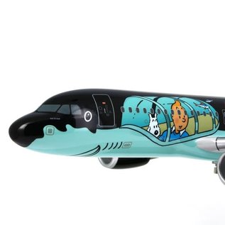 moulinsart Kuifje vliegtuig Airbus A320 Tintin Rackham