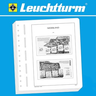 Leuchtturm SF album pages Netherlands sheetlets