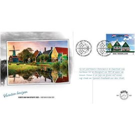 NVPH Nederland FDC 819 Typisch Nederlands: Houten woningen