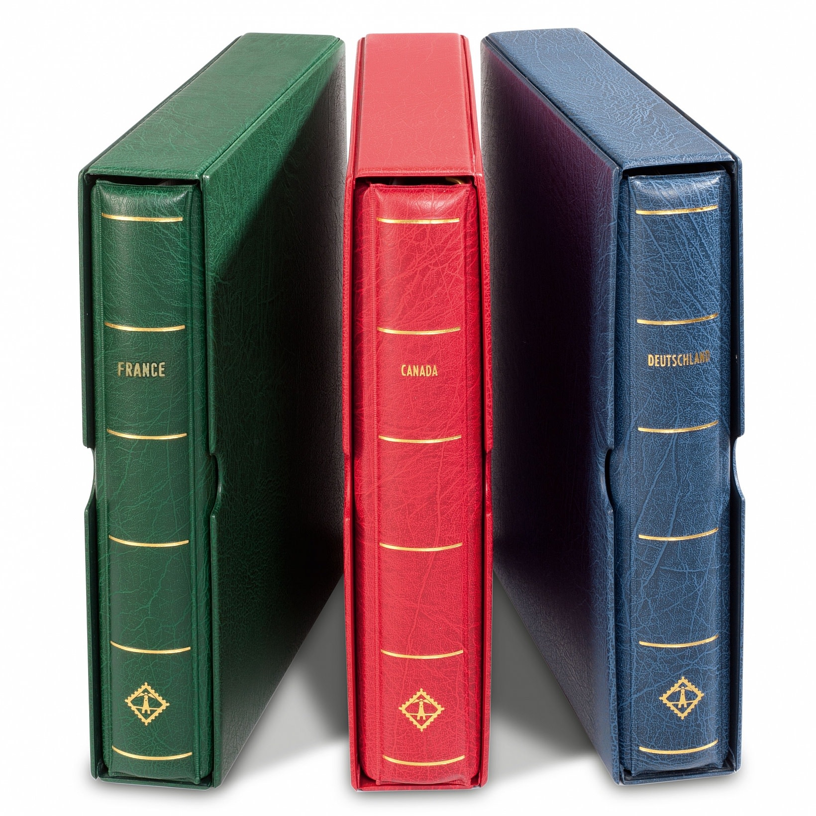 Lighthouse Perfect DP turnbar binder with slipcase and country name