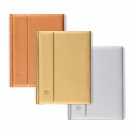 Leuchtturm stockbook for stamps  Comfort Metallic Edition