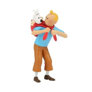 moulinsart Tintin figure - Tintin brings Snowy back