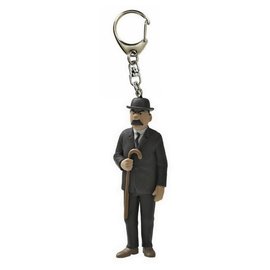 moulinsart Tintin key ring - Jansen with walking stick