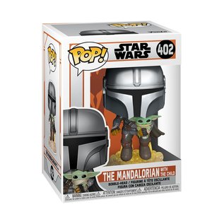 Funko Pop! Star Wars The Mandalorian 402 - The Mandalorian Flying with Jet Pack