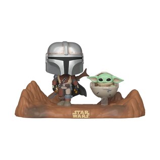 Funko Pop! Moment: Star Wars The Mandalorian 390 - Mandalorian and the Child