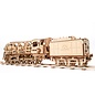 UGears Wooden construction kit mechanical locomotive with tender