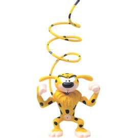 Plastoy Spirou and Fantasio figure Marsupilami muscular