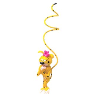 Plastoy Spirou Figur Marsupilami Weibchen mit Blume