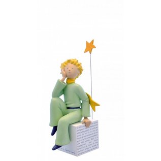 Plastoy The Little Prince statue The Little Prince dreaming