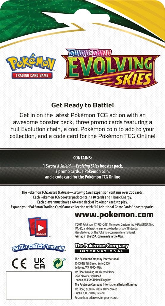 Pokemon Sword Shield Evolving Skies Premium Check Collectura