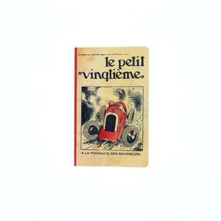 moulinsart Tim und Struppi Notizbuch gross - Le Petit Vingtième Der rote Rennwagen