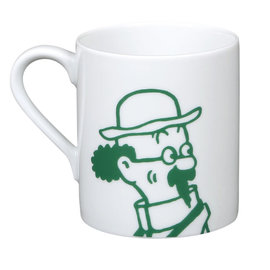moulinsart Tim und Struppi Kaffeetasse -  Professor Bienlein