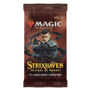 Wizards of the Coast Magic The Gathering Draft Booster Strixhaven School of Mages