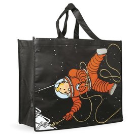 moulinsart Tim und Struppi Shopper Tasche - Tim und Haddock Mond