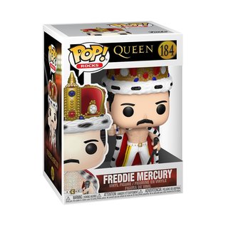 Funko Pop! Rocks 184 Freddie Mercury King (Königin)