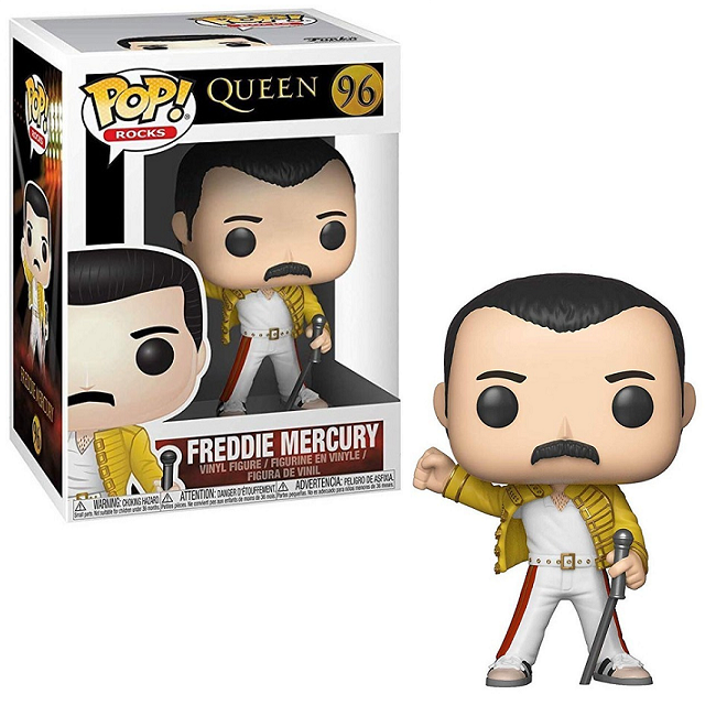 Funko POP! Rocks: Queen - Freddy Mercury - Wembley 1986 