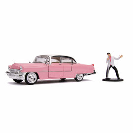 Jada Toys Elvis Presley & 1955 Cadillac Fleetwood 1:24