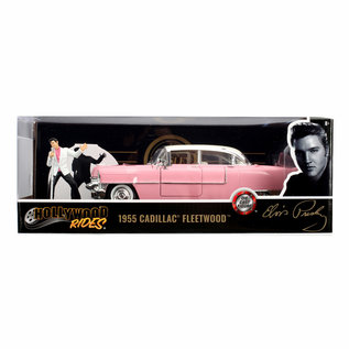 Jada Toys Elvis Presley & 1955 Cadillac Fleetwood 1:24